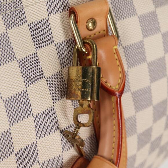 LOUIS VUITTON Damier Azur Keepall 50 Boston Bag N41430 - Picture 9 of 16